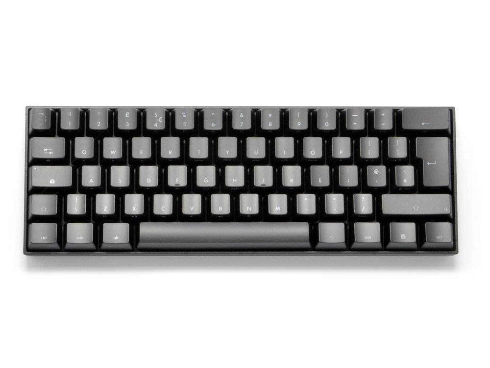 UK V60 Plus Dual Backlit 60% MX Brown Tactile Keyboard, picture 1