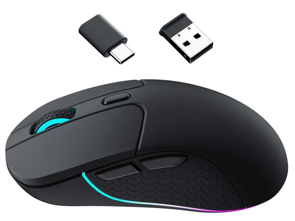 Keychron M3 Bluetooth Wireless USB Optical Mouse Black