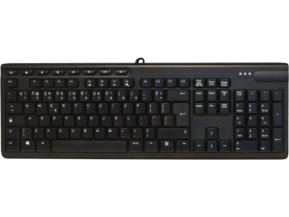 Lithuanian Keyboard Black, picture 1