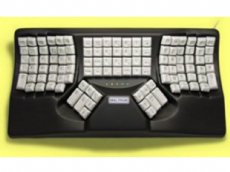 Maltron, Original, Ergonomic Two-Handed Keyboard Black Mac