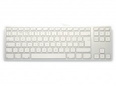 UK Matias Wired Aluminum Tenkeyless Keyboard for Mac Silver
