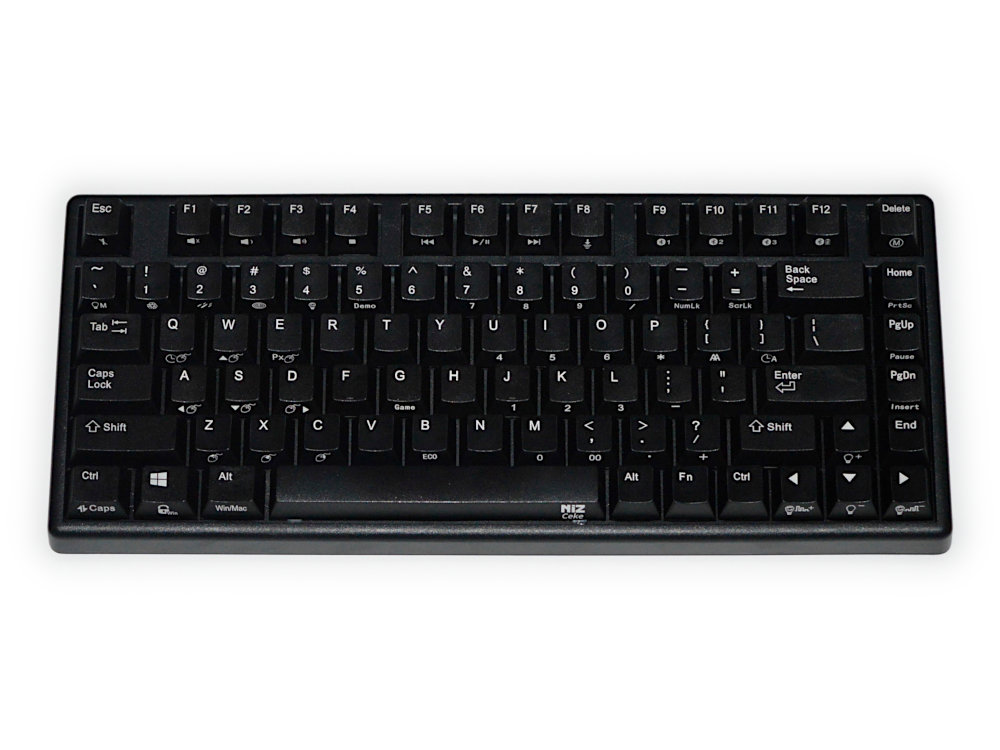 Micro82 Capacitive 45gf Bluetooth RGB Backlit Programmable Keyboard Black, picture 1