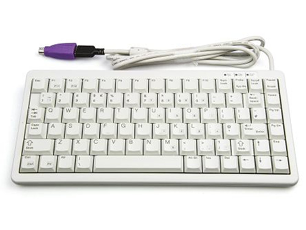 CHERRY Mini Keyboard Beige PS/2 and USB