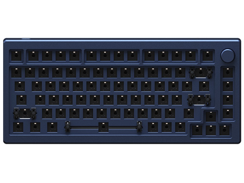 Akko ANSI MOD 007v2 DIY Kit 75% RGB Aluminium Midnight Blue Hot-Swap Keyboard, picture 1