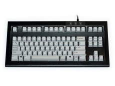 USA New Mini Model M Keyboard Black Gray