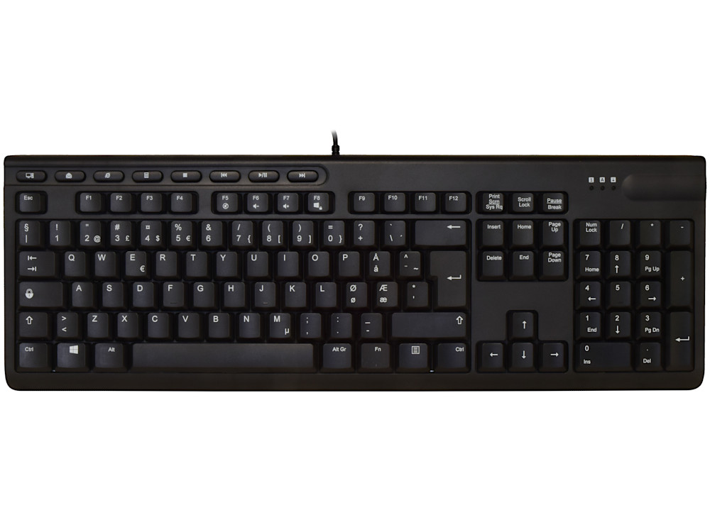 Norwegian Keyboard Black, picture 1