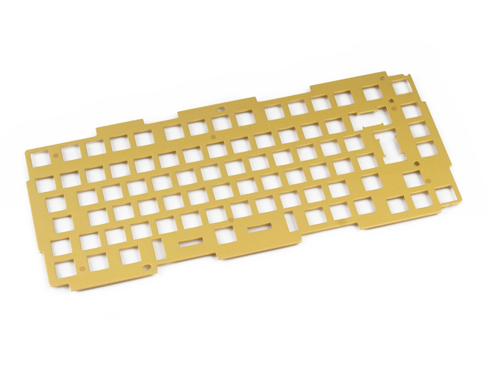 Keychron Q1 Brushed Brass ISO Base Plate, picture 1