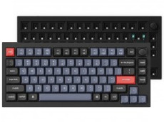 Keychron Q1 V2 QMK RGB Aluminium Mac/PC Carbon Black Custom Keyboards with Knob