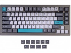USA Keychron Q1 & K2 OEM Dye-Sub PBT Keycap Set Grey White Blue