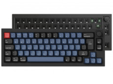 Keychron Q2 QMK RGB Aluminium Mac/PC Carbon Black Custom Keyboards with Knob