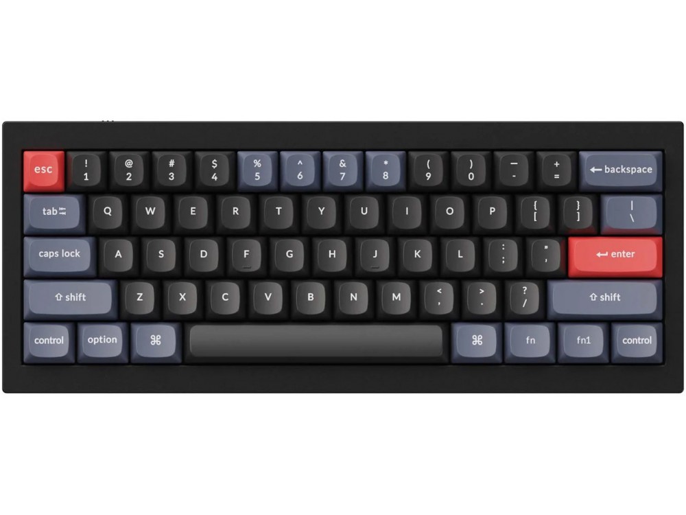 USA Keychron Q4 60% QMK/VIA RGB Tactile Aluminium Mac/PC Carbon Black Custom Keyboard, picture 1