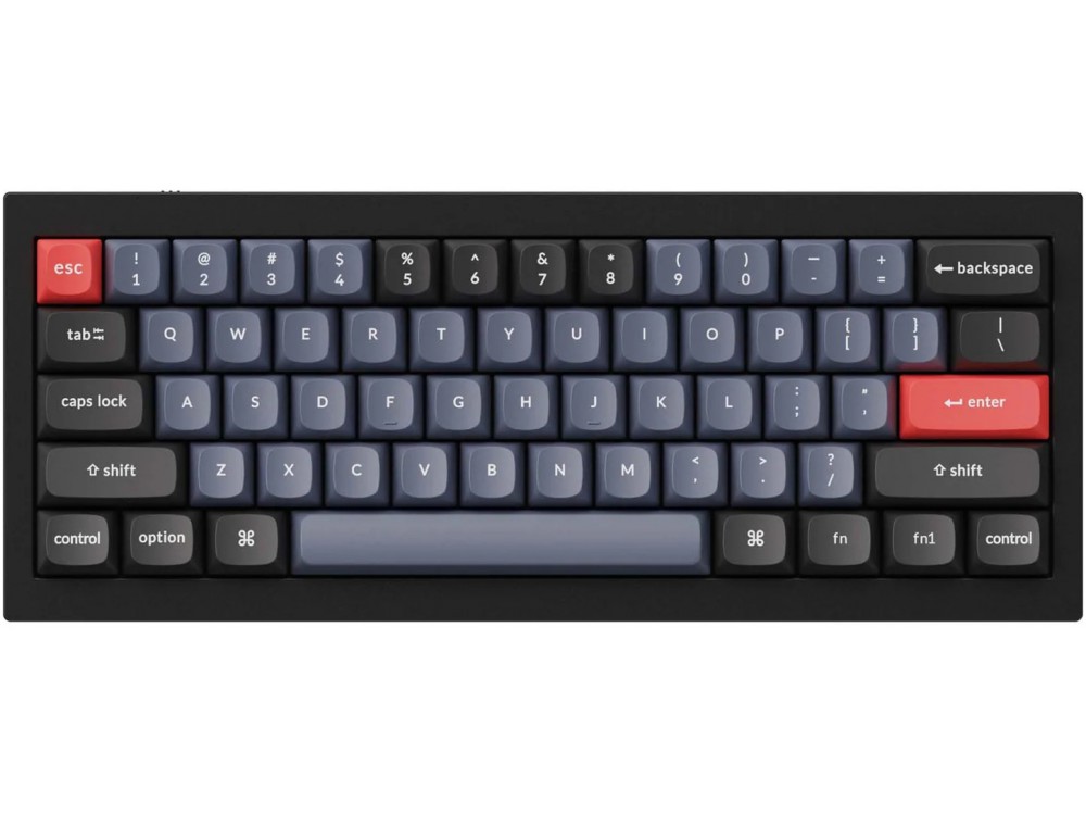 USA Keychron Q4 60% QMK/VIA RGB Linear Aluminium Mac/PC Carbon Black Custom Keyboard