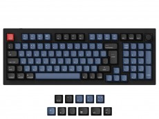 UK Keychron Q5 QMK RGB Tactile Aluminium Mac/PC Carbon Black Custom Keyboard with Knob