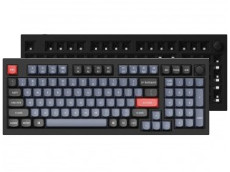 Keychron Q5 QMK RGB Aluminium Mac/PC Carbon Black Custom Keyboards with Knob