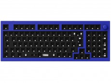 ISO Keychron Q5 QMK RGB Aluminium Mac/PC Navy Blue Barebone Custom Keyboard with Knob
