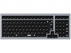 ISO Keychron Q5 QMK RGB Aluminium Mac/PC Silver Grey Barebone Custom Keyboard