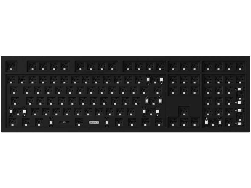 ANSI Keychron Q6 QMK RGB Aluminium Mac/PC Carbon Black Barebone Custom Keyboard, picture 1