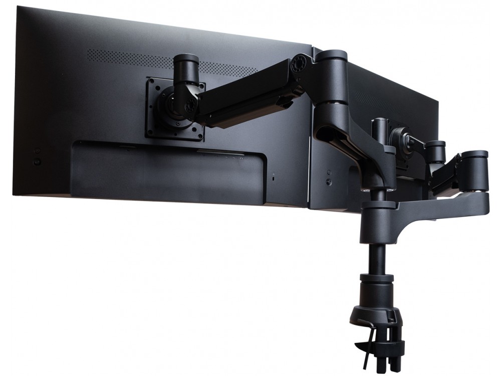 R-Go Double Monitor Arm with Gas Spring, picture 4