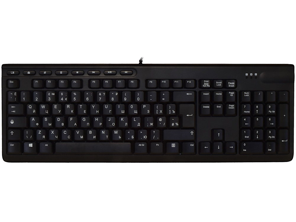 Russian/UK Keyboard Black, picture 1
