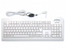 SILVER SEAL Keyboard White - THE Antimicrobial Washable Keyboard