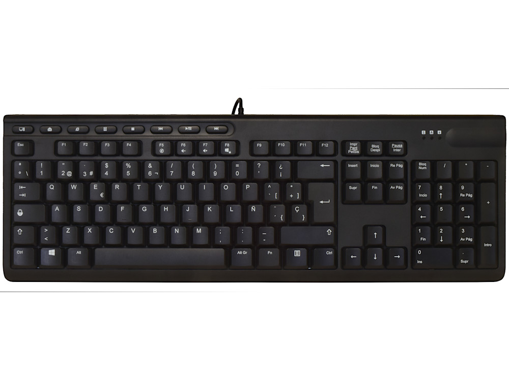 Spanish Keyboard Black, picture 1