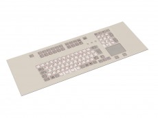 Tipro Compact Layout Panel Mount Keyboard with Touchpad USB