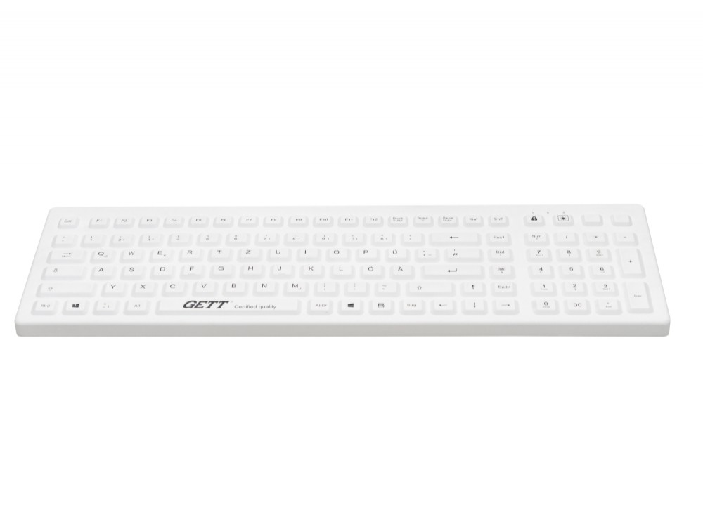 Desktop Silicone Medical Keyboard with Full Layout, picture 1
