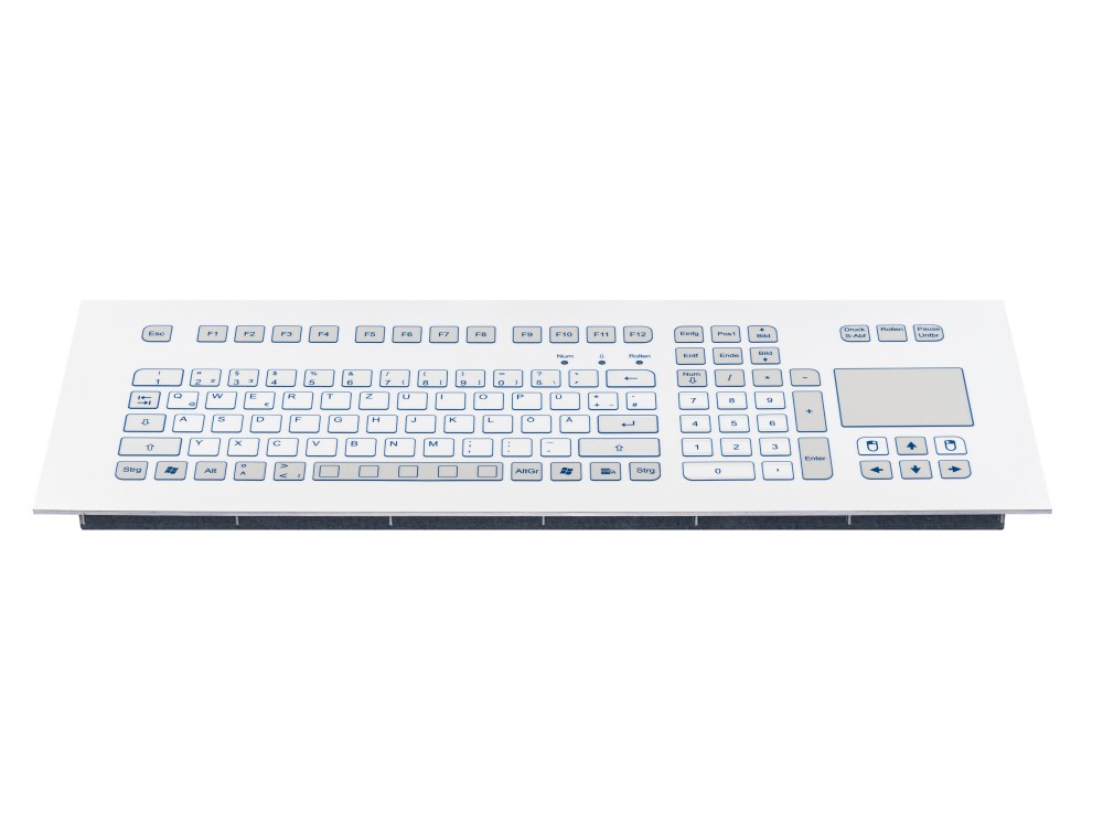 Industrial TKS Keyboard Front-Side Integration