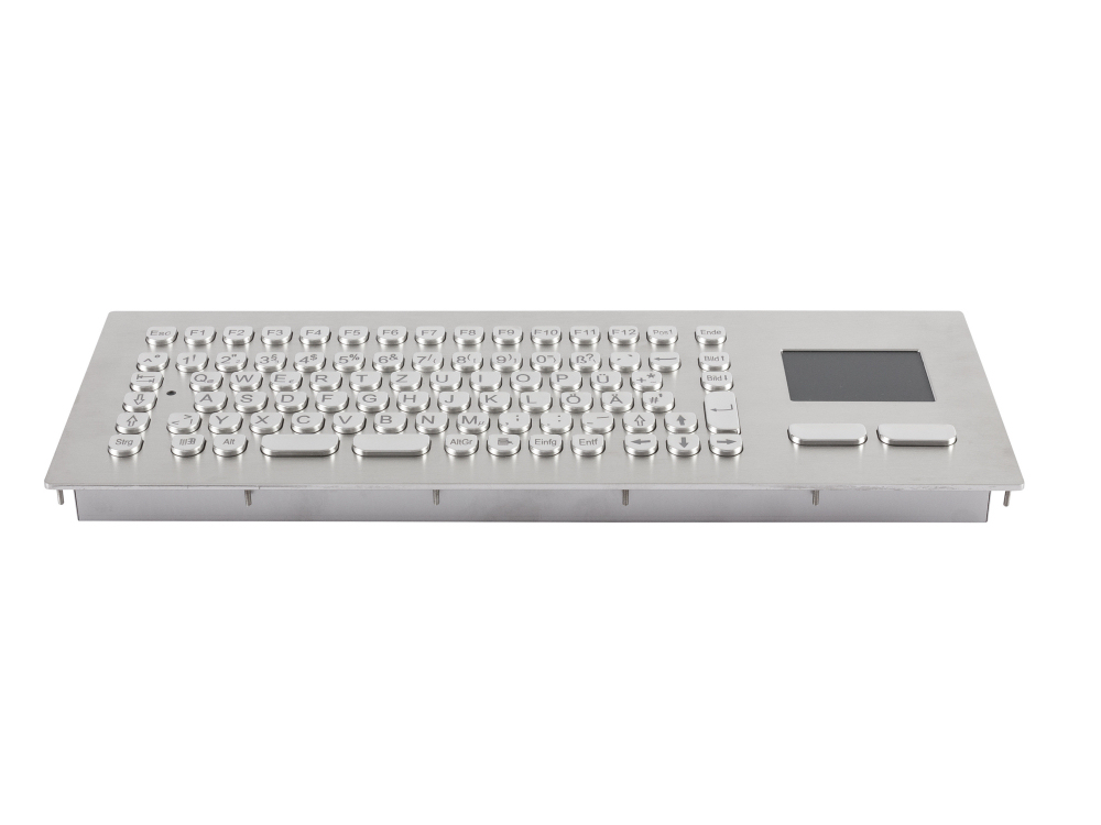Stainless Steel Panel Mount Compact Touchpad Keyboard, picture 1