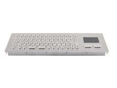 Stainless Steel Panel Mount Compact Touchpad Keyboard