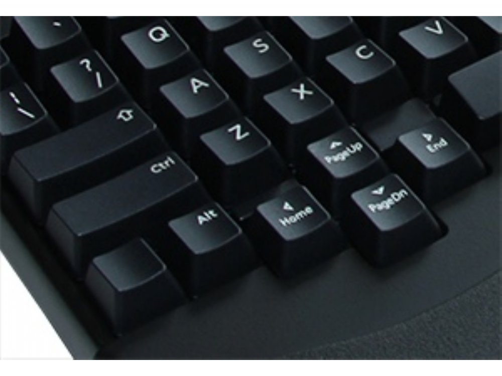 Truly Ergonomic 209 Mechanical Keyboard, Printed MX Red Soft Linear 88 Key
