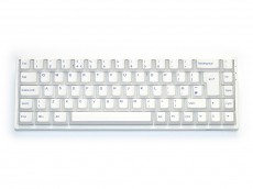 Akko Blue on White 3068B 65% Bluetooth RGB Double-Shot PBT Hot-Swap Keyboards
