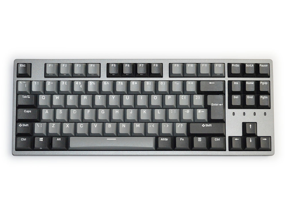 UK Durgod Taurus 320 Space Gray Tenkeyless MX Blue Programmable Keyboard