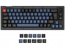 Keychron V2 QMK RGB Mac/PC Frosted Black Custom Keyboard with Knob