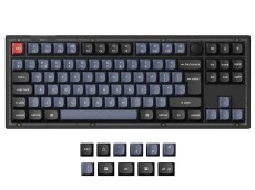 Keychron V3 QMK RGB PBT Mac/PC Frosted Black Custom Knob Keyboards