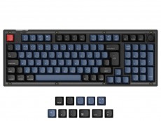 Keychron V5 QMK RGB Mac/PC Frosted Black Custom Keyboards with Knob