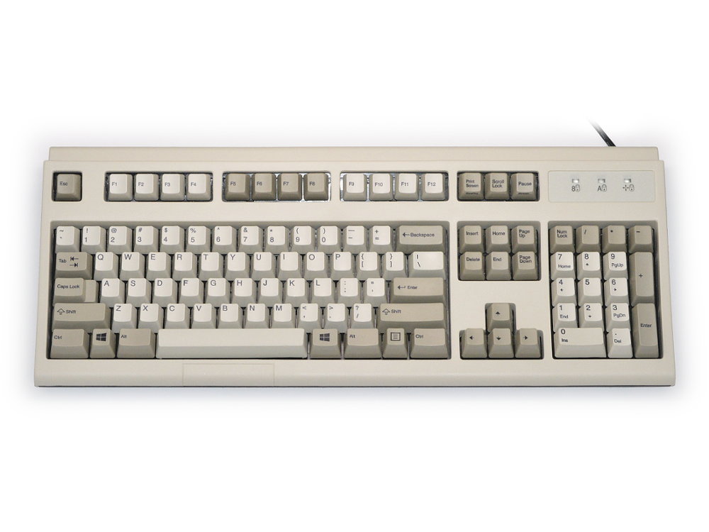 USA Ultra Classic IBM style keyboard, Beige USB, picture 1