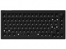 ANSI Keychron V1 QMK RGB Barebone Mac/PC Carbon Black Custom Keyboard with Knob