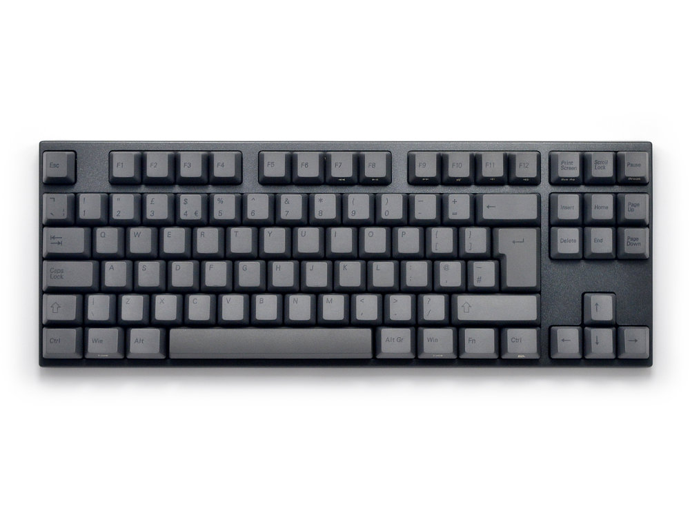 UK VA88M Charcoal PBT Backlit MX Brown Tactile Keyboard
