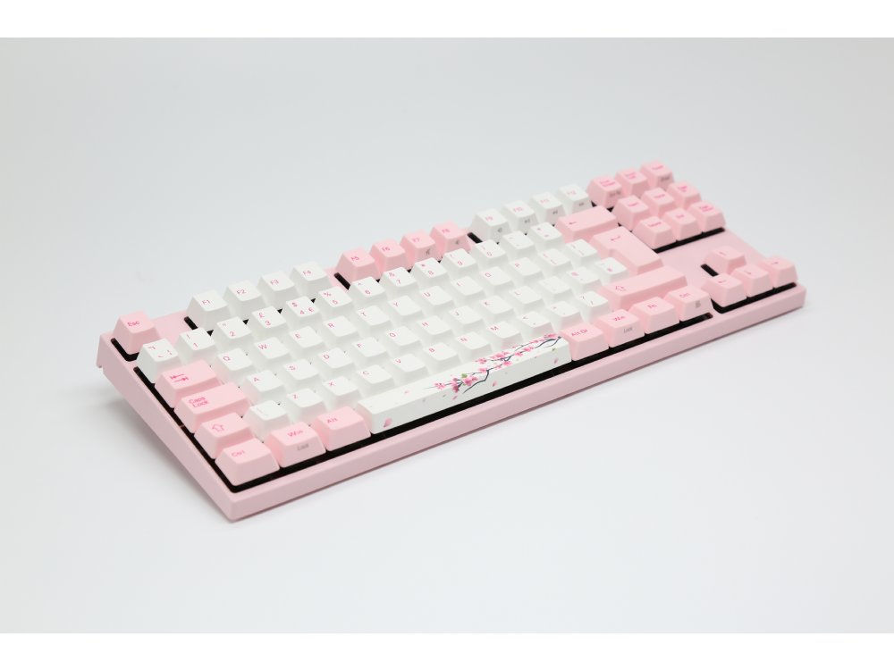 UK MA88M Sakura PBT Backlit EC Ivy V2 TenKeyLess Keyboard