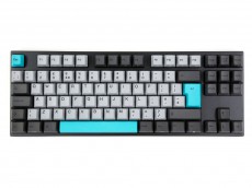 V116 UK VA88M V2 Moonlight PBT Backlit MX Blue Click Keyboard