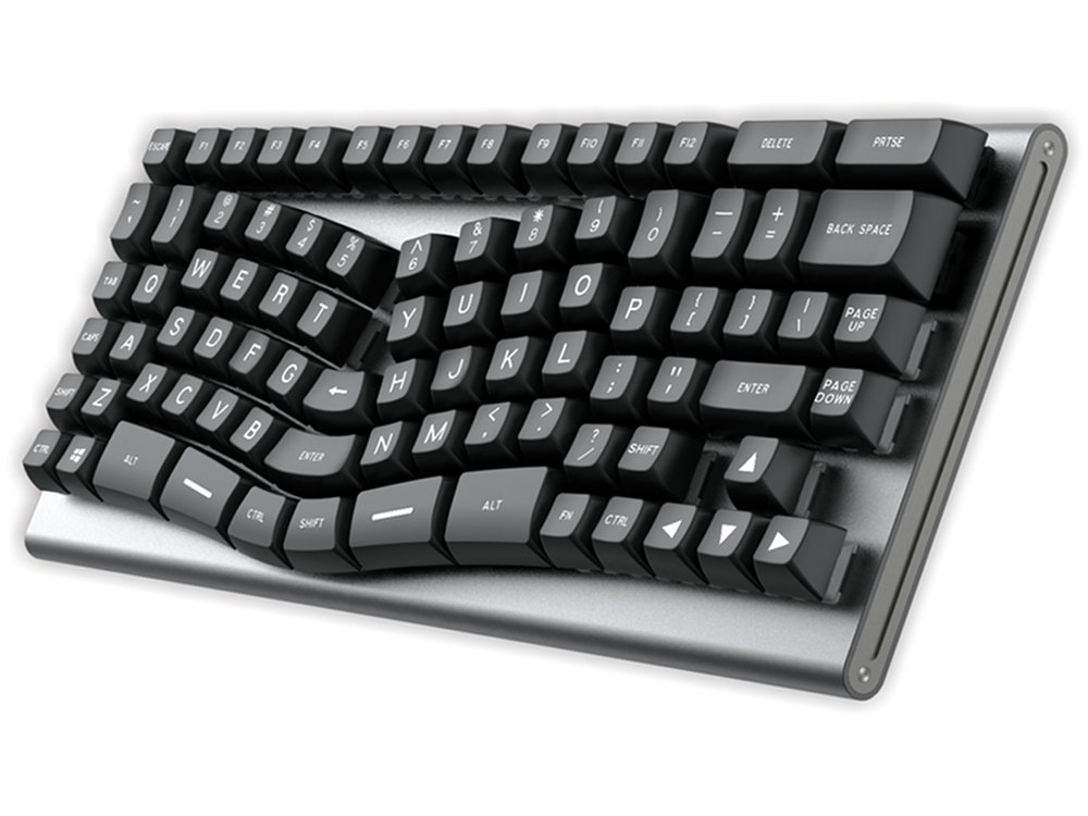 USA X-Bows Knight Ergonomic Tactile Mechanical Keyboard, picture 1