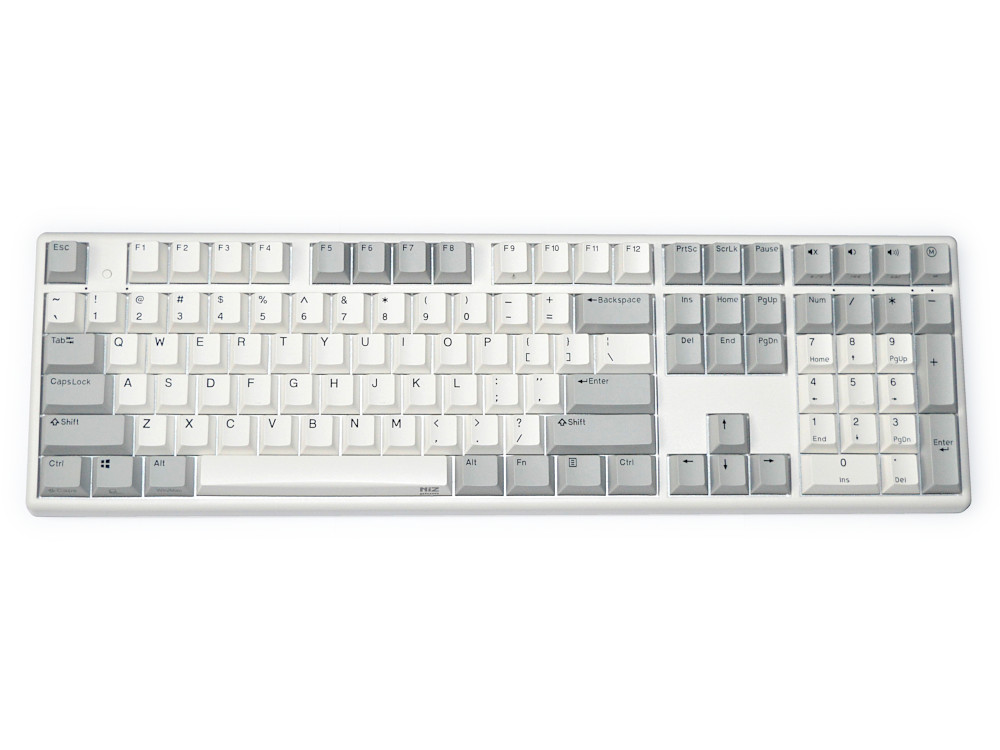 X108 Capacitive 35gf Programmable Keyboard White, picture 1