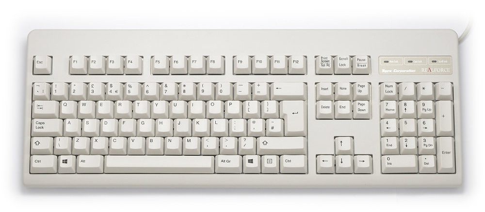 uk_topre_realforce_105U_45g_black_on_beige_keyboard_large