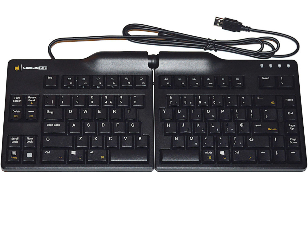 UK GoldTouch Elite Ergonomic Adjustable Split Keyboard