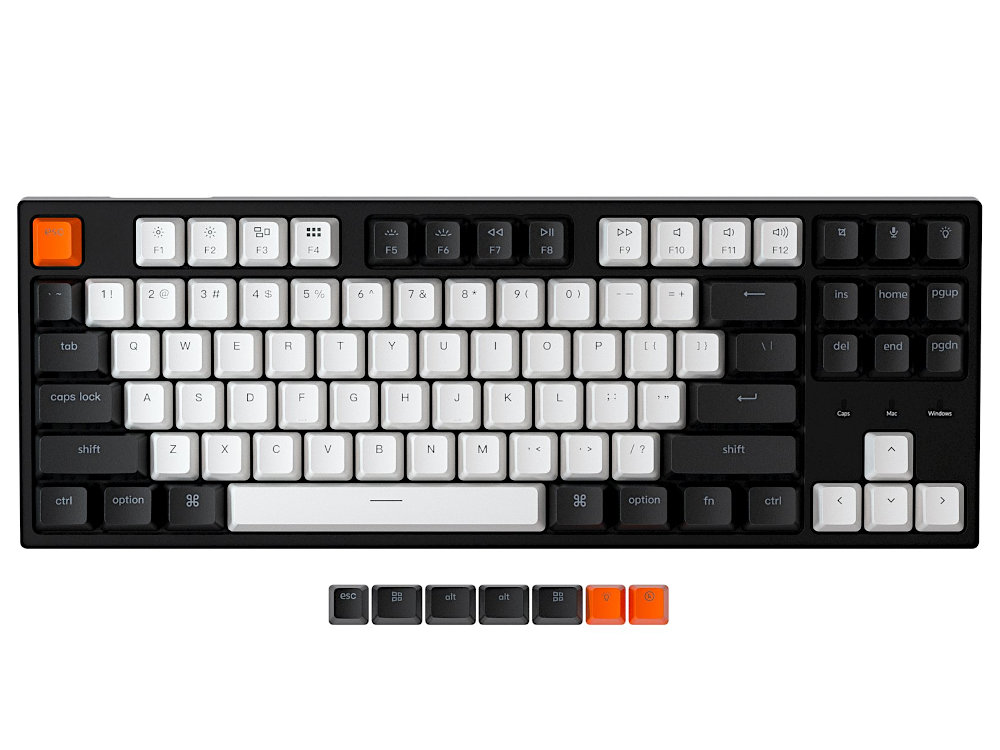 C1 tenkeyless wired keyboard US large-1