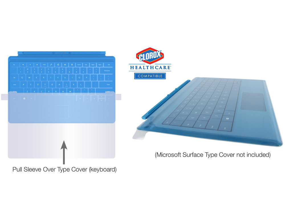 Clean sleeve surface pro 3 4 type cover
