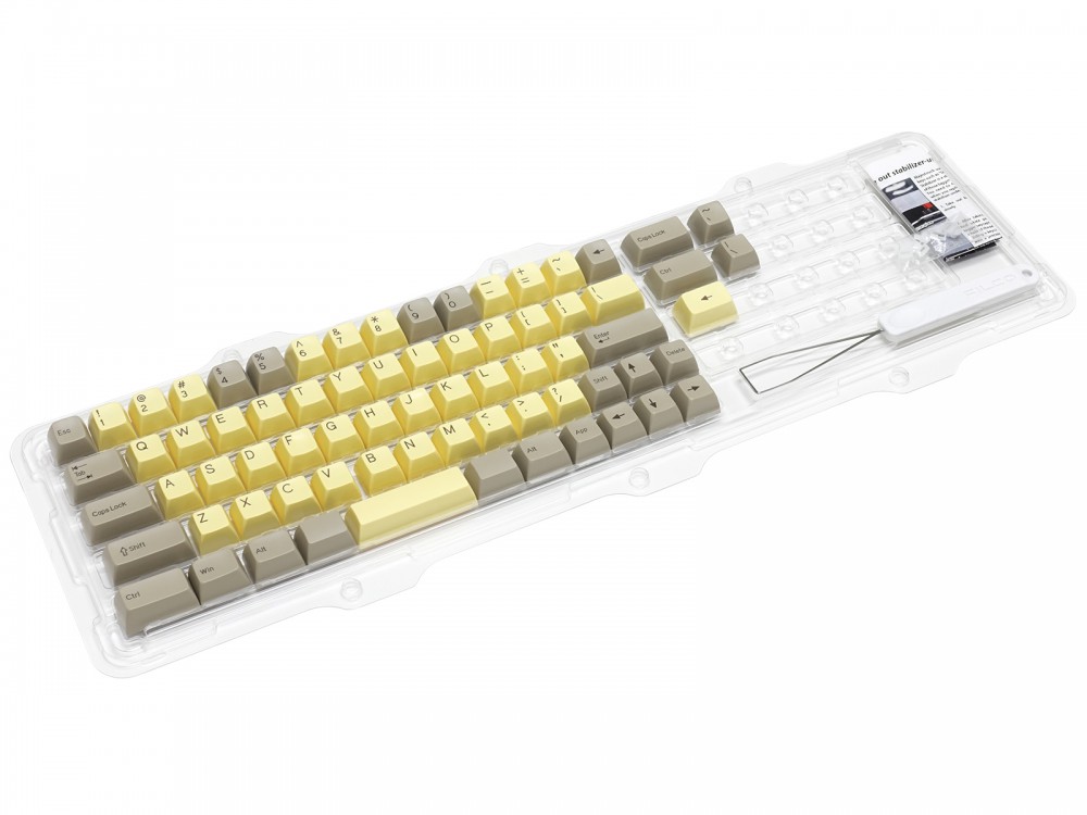Double shot Filco minila key set USA chocolat custard