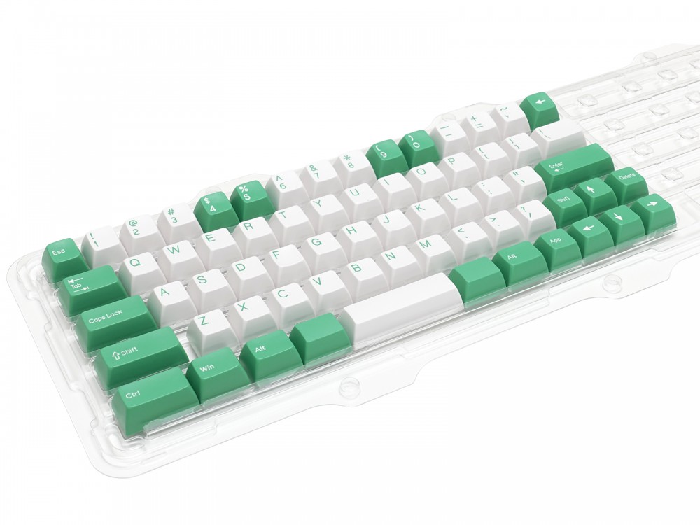 Double shot Filco minila key set USA mint sugar