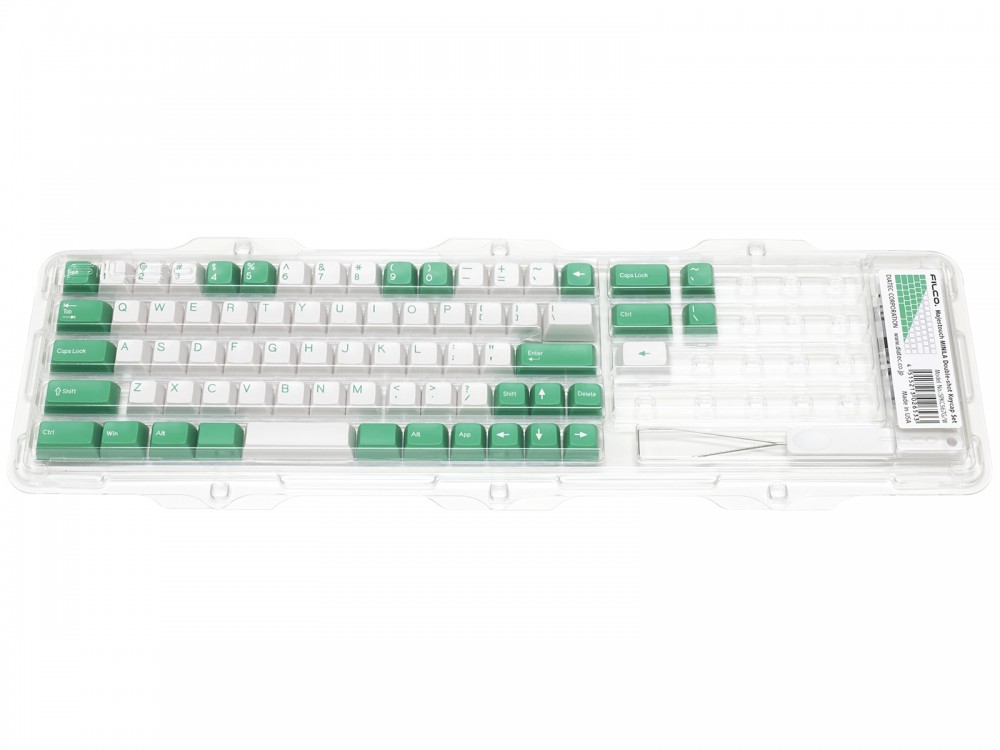 Double shot Filco minila key set USA mint sugar